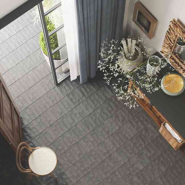 Bestile Mitte Negro Black Subway Porcelain Tile