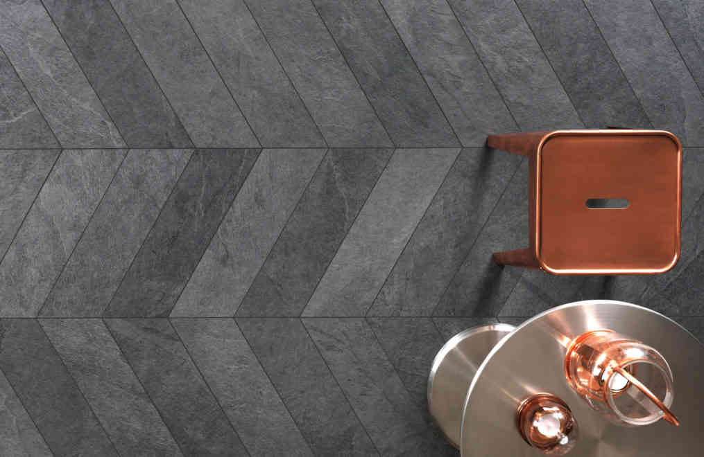 Lea Waterfall Chevron Floor