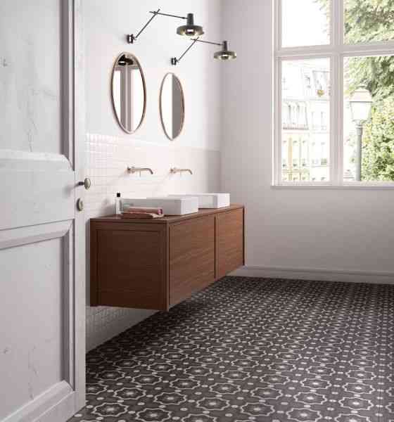 Saint Agostino Patchwork B&w 04 Bathroom 1