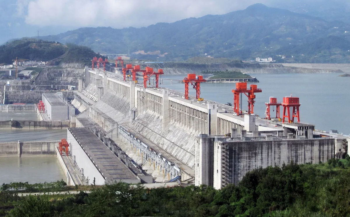 Three Gorges Dam project success with GIS