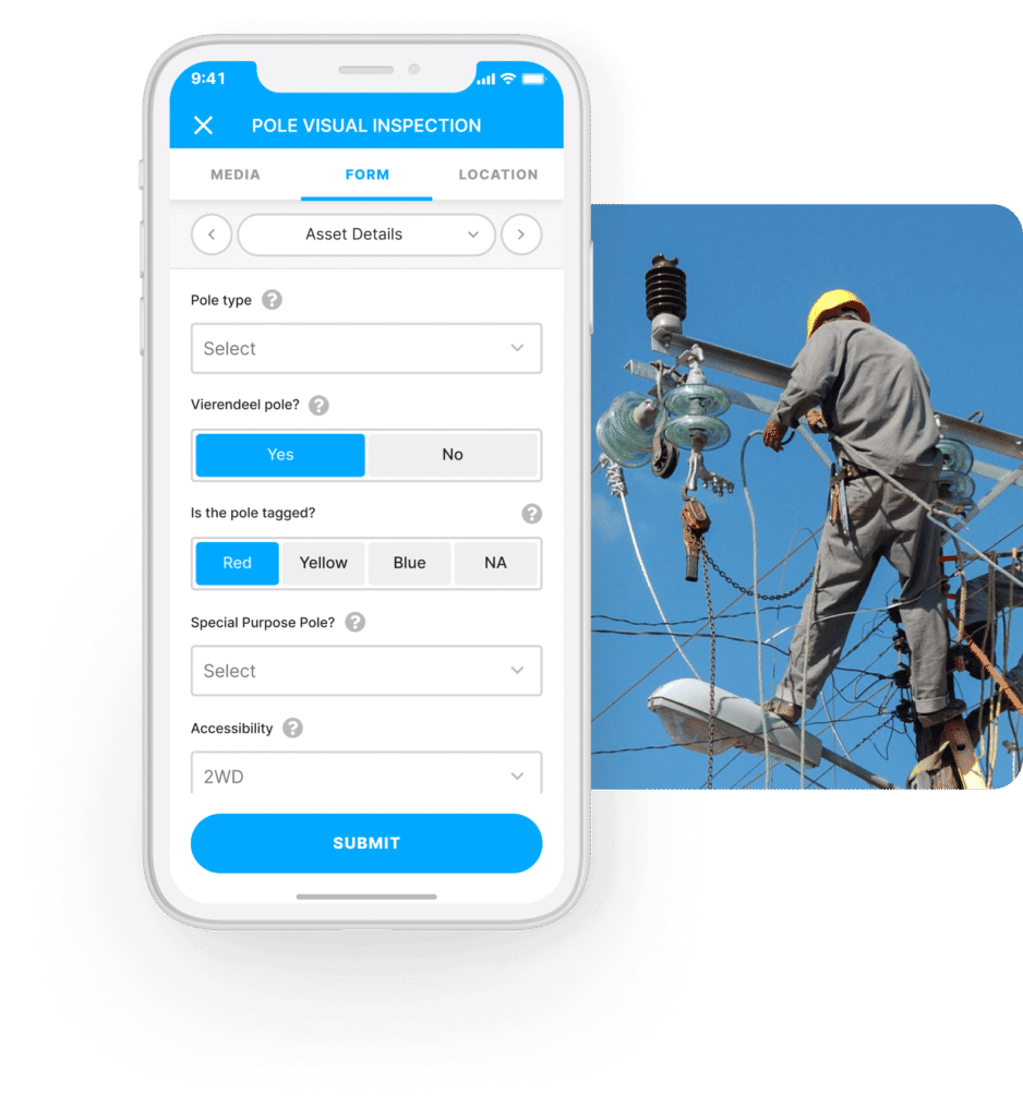 Utility Pole Inspection Software Gruntify
