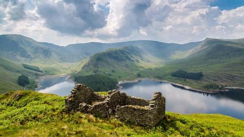 Bothy ruins above Haweswater