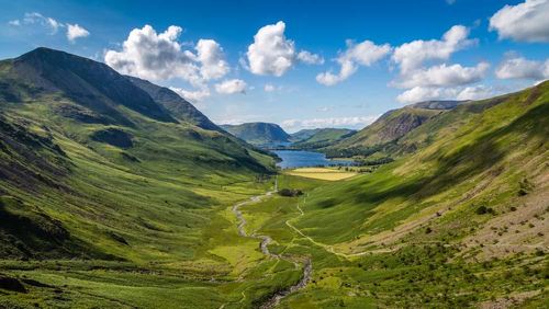 View from Green Crag overlooking Warnscale Bottom