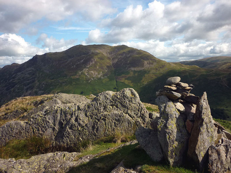 Summit cairn