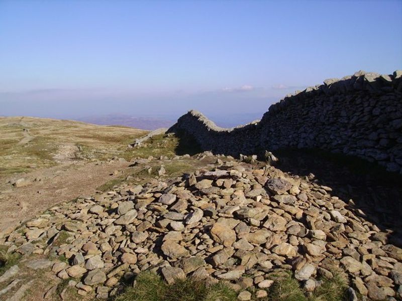 Summit cairn