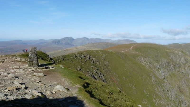 Trig Point on Coniston Old Man