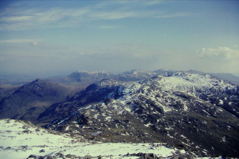 Towards Pike of Blisco from Long Top