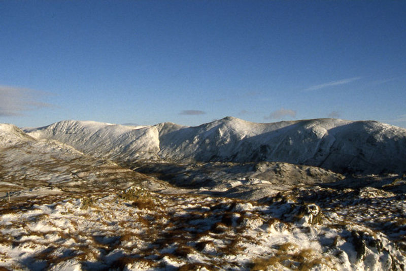 Winter on the summit of Baystones