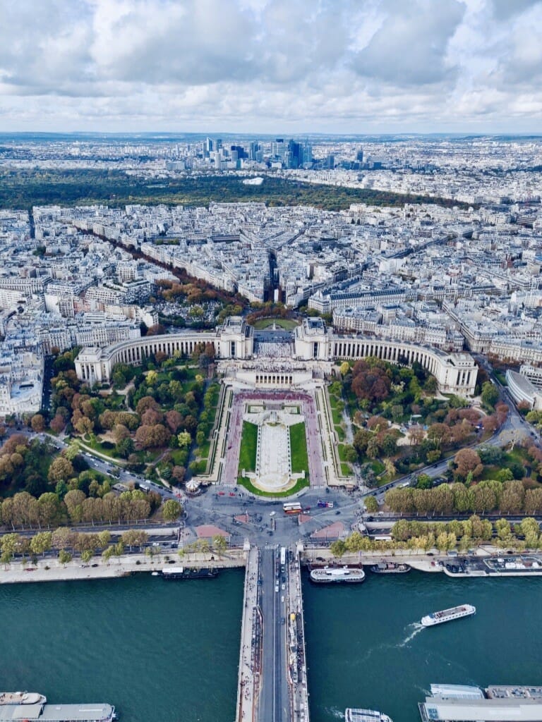 Top View Eiffel Paris Chasing Whereabouts