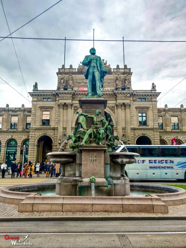 Top Things To Do In Zurich Alfred Escher Chasing Whereabouts
