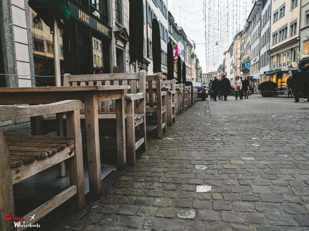Top Things To Do In Zurich Augustinergasse Chasing Whereabouts