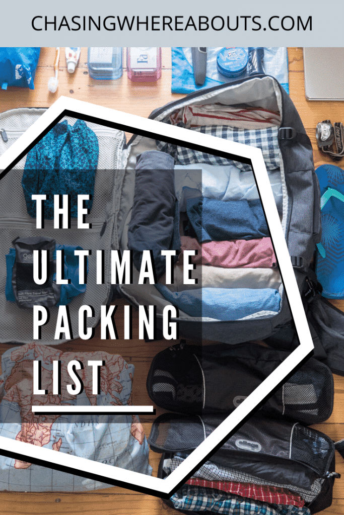 The Ultimate Travel Packing List you will ever need
