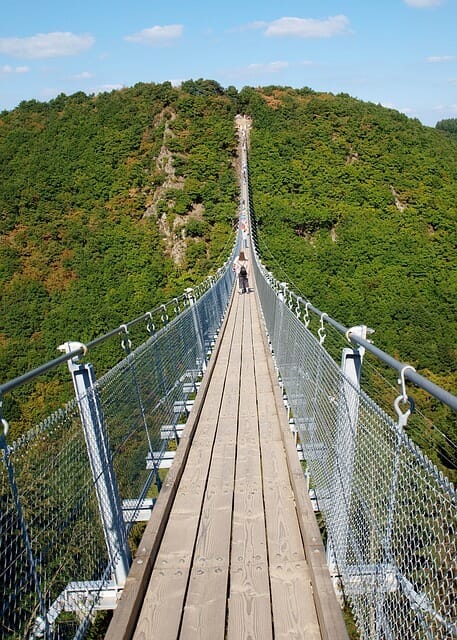 Suspension Bridge Chasing Whereabouts