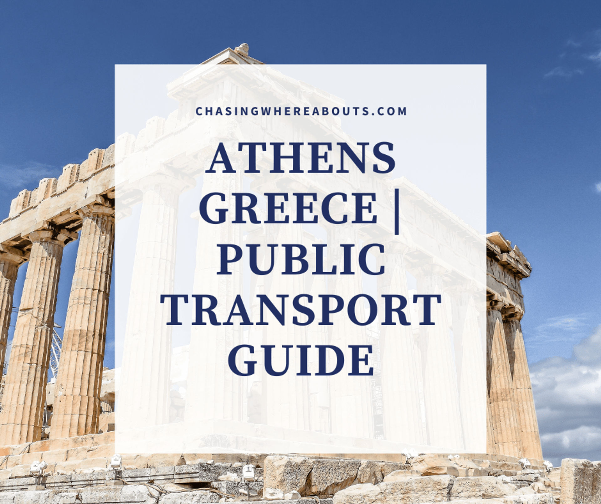 Athens Public Transport Guide | Getting around in Athens