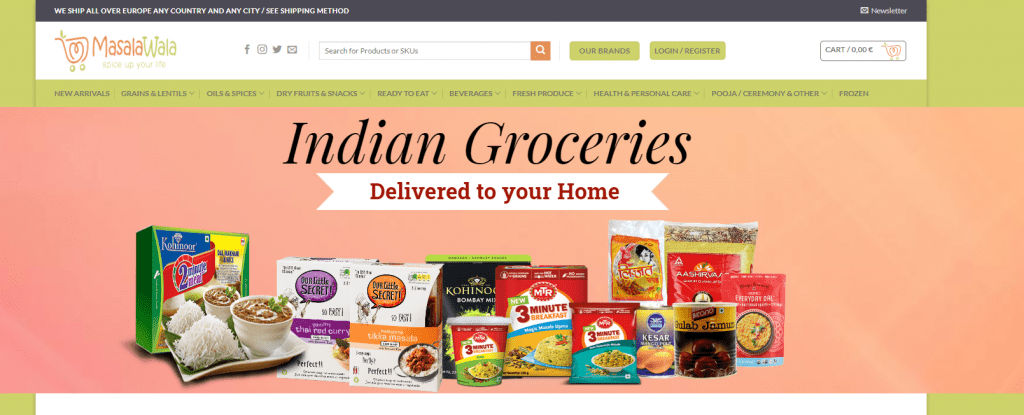 Indian Stores Online in Germany - Masala Wala
