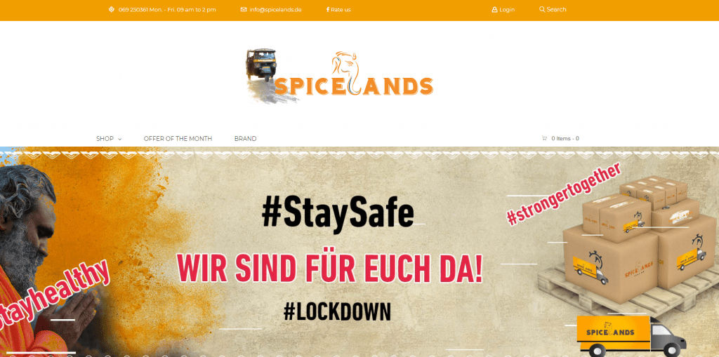 Indian Stores Online in Germany - Spicelands