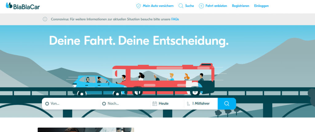Best Travel Apps For Europe To Save You A Ton Of Time And Money - Bla Bla Car