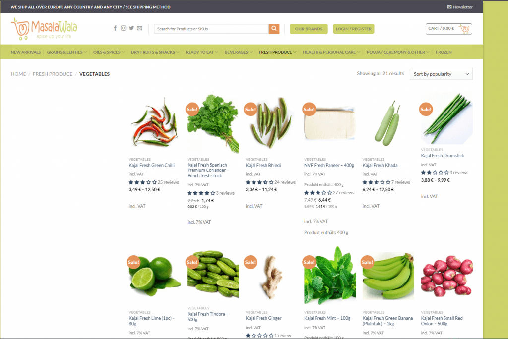 Fresh Indian Vegetables Online Germany | The Ultimate Guide - Masala Wala