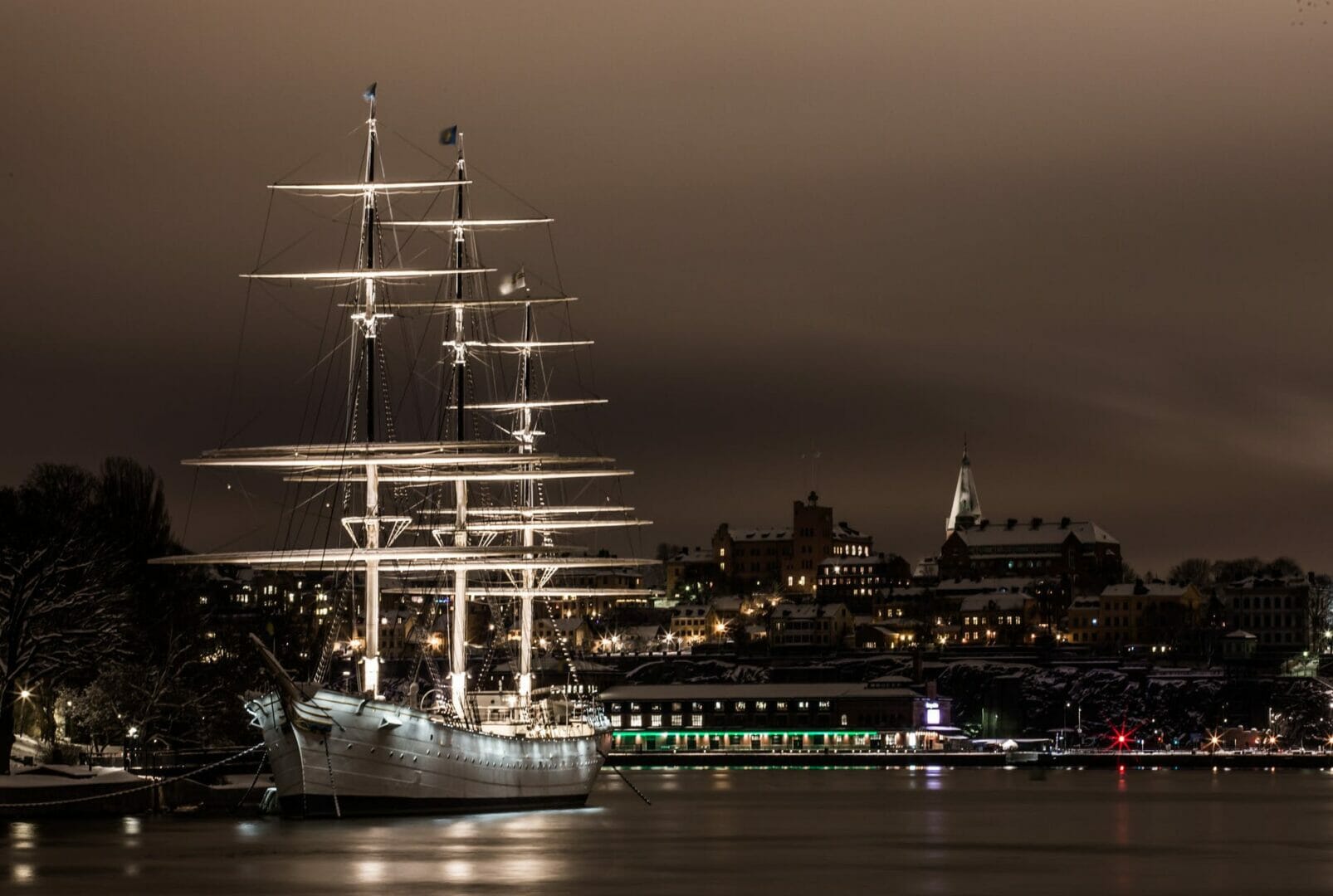 Sailboat Water Stockholm Ship