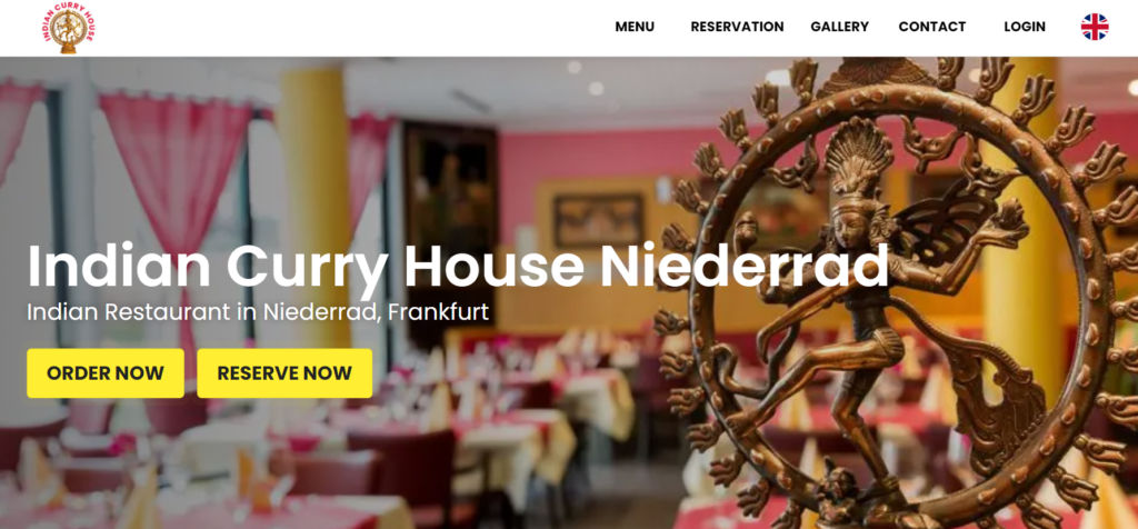Indian Restaurants in Frankfurt Germany - Indian Curry House