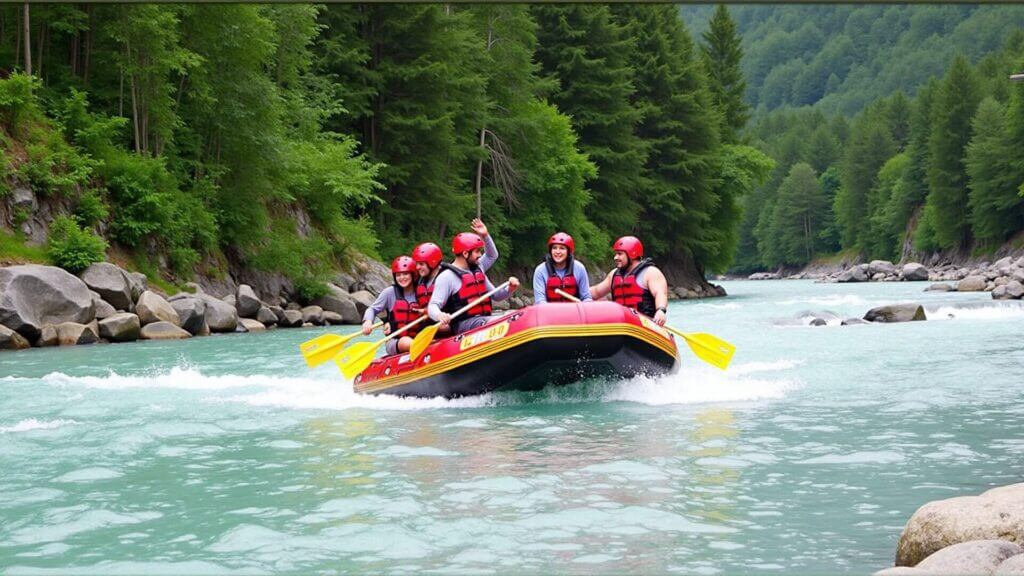 Go Whitewater Rafting On The Aare River Interlaken