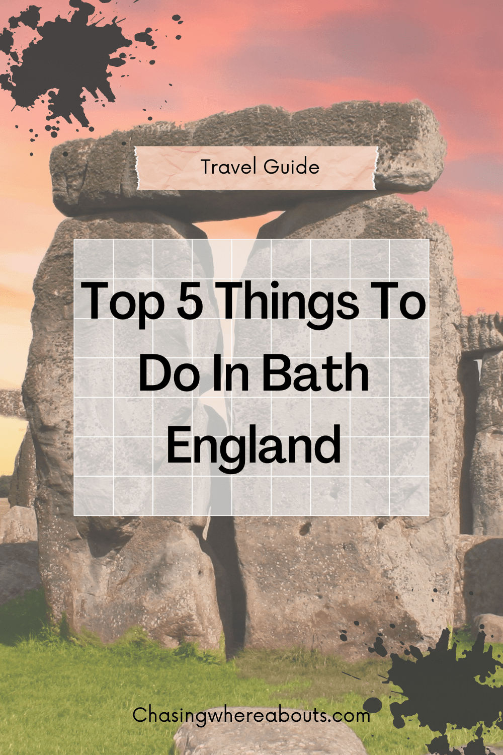 Top 5 Things To Do In Bath England