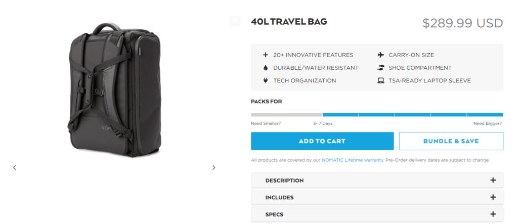HONEST Nomatic Travel Bag Review: The Best Bag for you? - Does it possible to consider the Nomati...