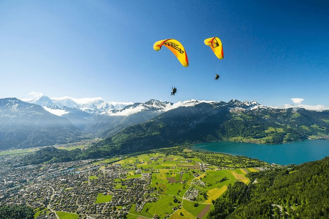 Top 20 Things To Do In Interlaken Switzerland: A Complete Guide - 18. Paraglide through Swiss skies