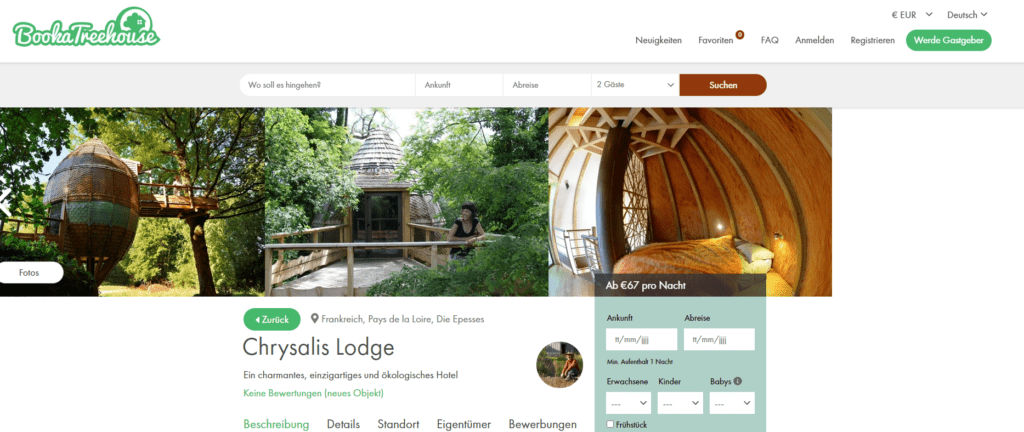 5 Best Treehouses to rent in Europe - Chrysalis Lodge in [Best Places To Live In France](https://...