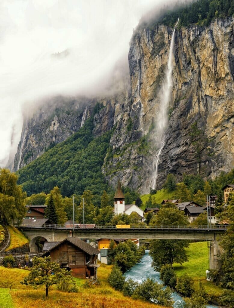 Lauterbrunnen Day Trip from Zurich- Free tour guide - Staubbach Falls
