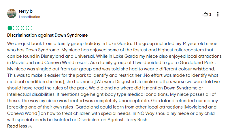 Honest Review of Gardaland Amusement Park - Negative Reviews