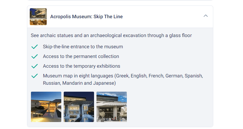 Acropolis Museum Athens Interior