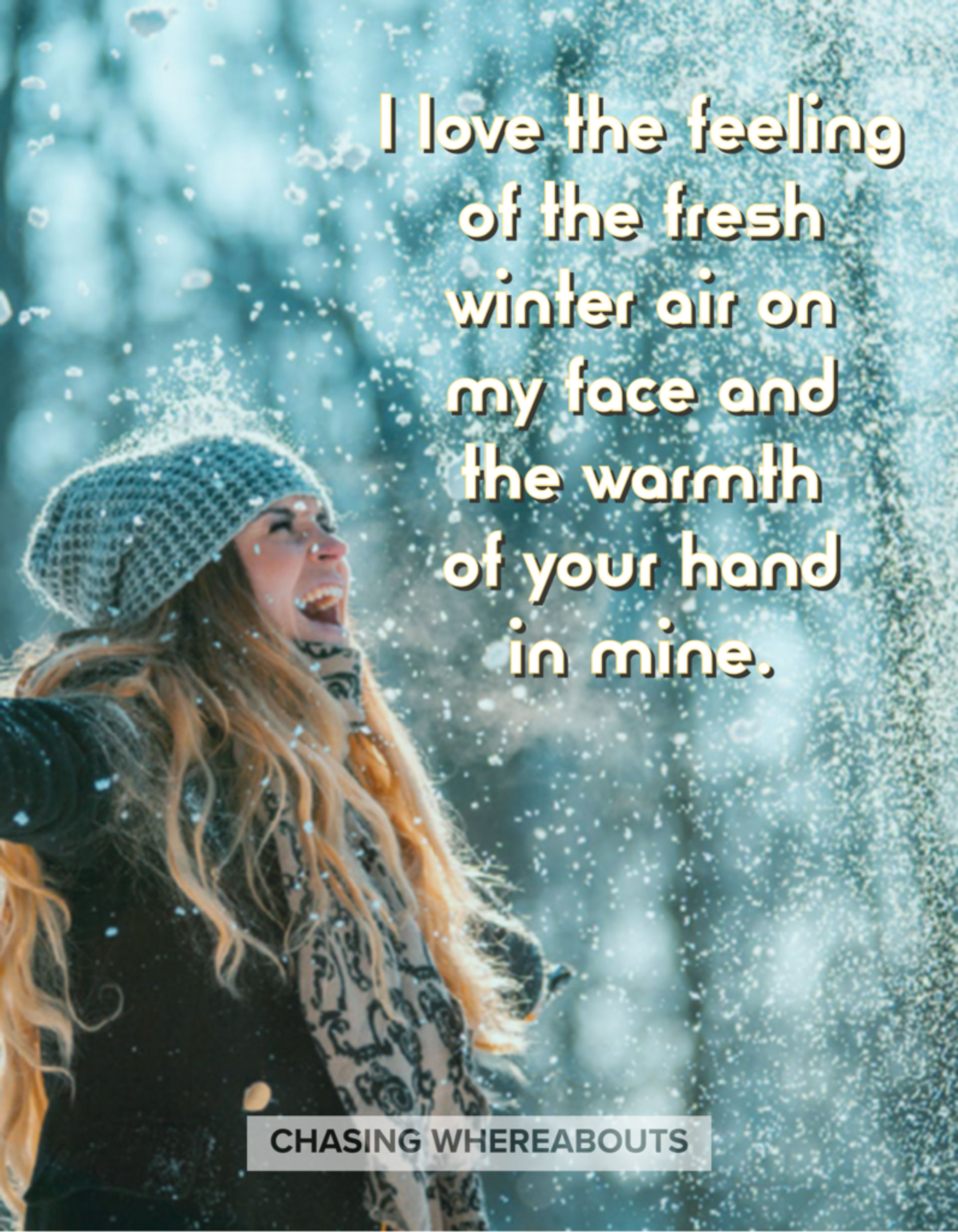 30+ Romantic Winter Love Quotes for Instagram