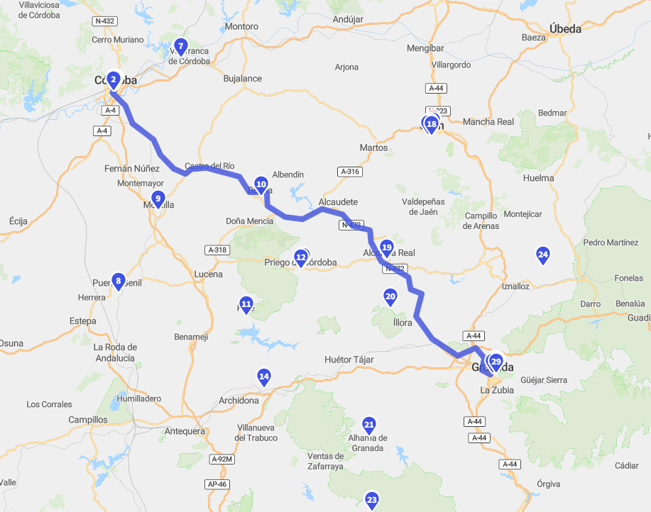 Renting a Car in Spain and Exploring its Most Passionate Cities - 5. Granada & Córdoba Road Trip...