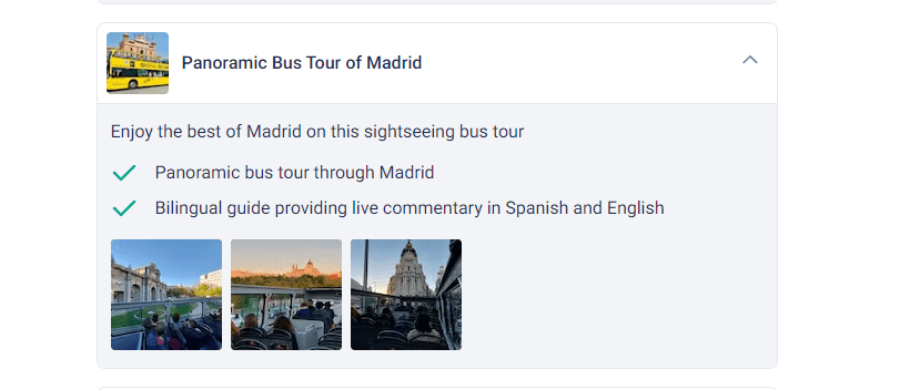 Madrid Pass Panoramic Bus Tour of Madrid: