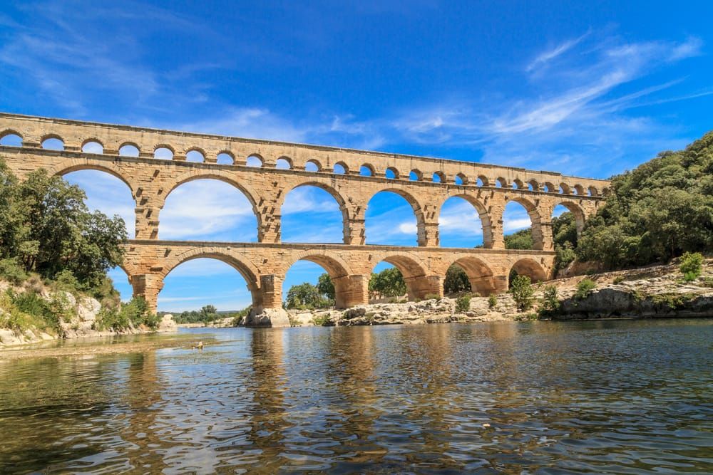 Top 10 Famous Landmarks in France for First-Time Visitors - The Pont du Gard: An Ancient Aqueduct