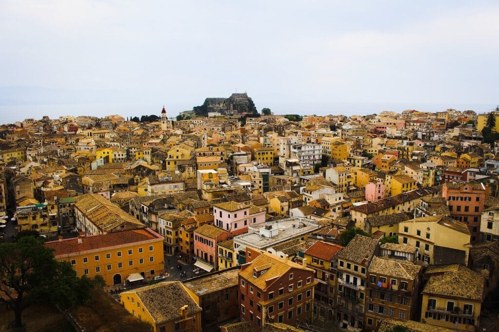 Greece Corfu Historic Center 1370502