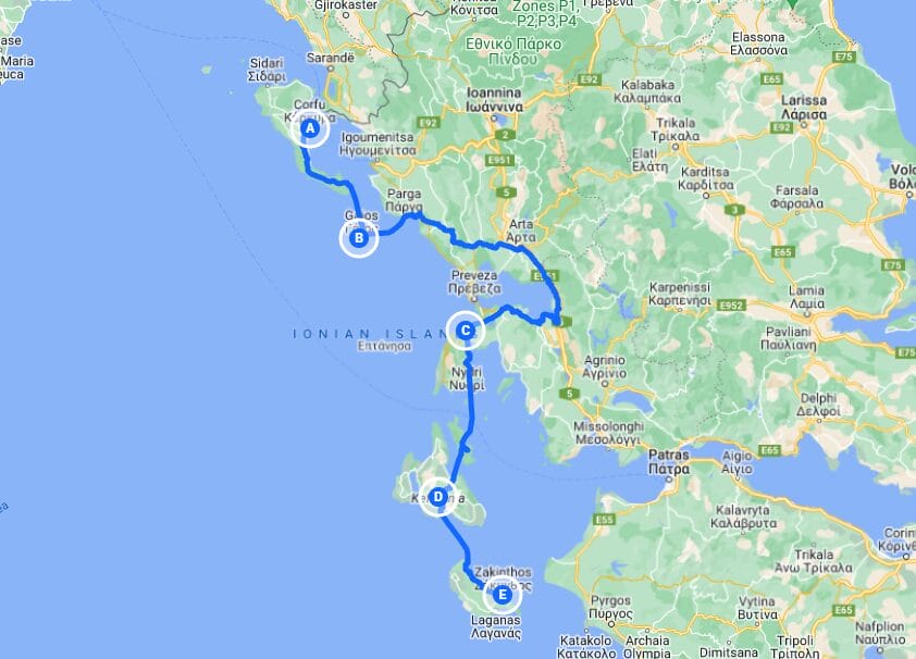 Discover the Ultimate Island Hopping Route in Greece - Ionian Route: