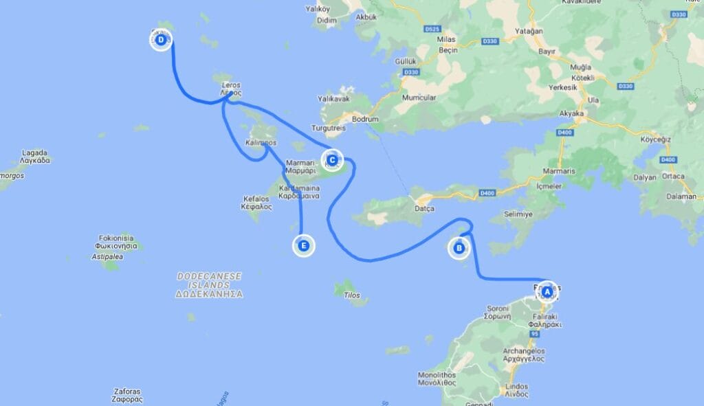 Discover the Ultimate Island Hopping Route in Greece - Dodecanese Route: