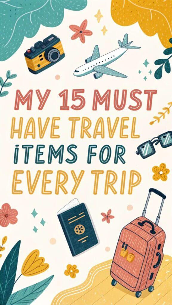 The Text My 15 Must Have Travel Items For Every T