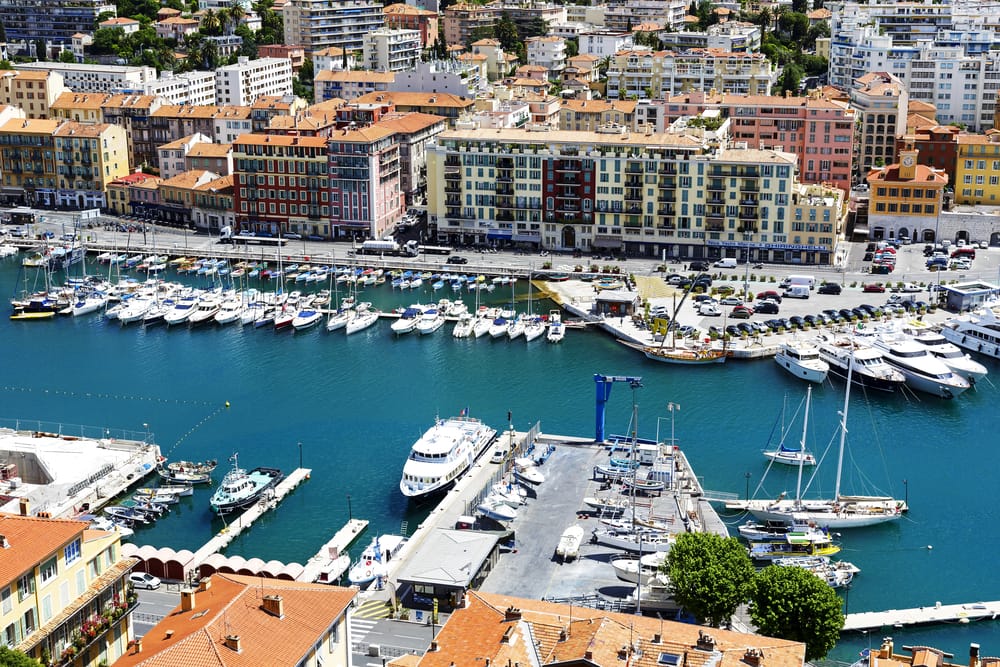 Port Lympia In Nice In France