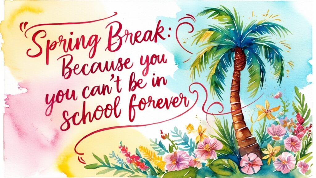 Spring Break Quotes