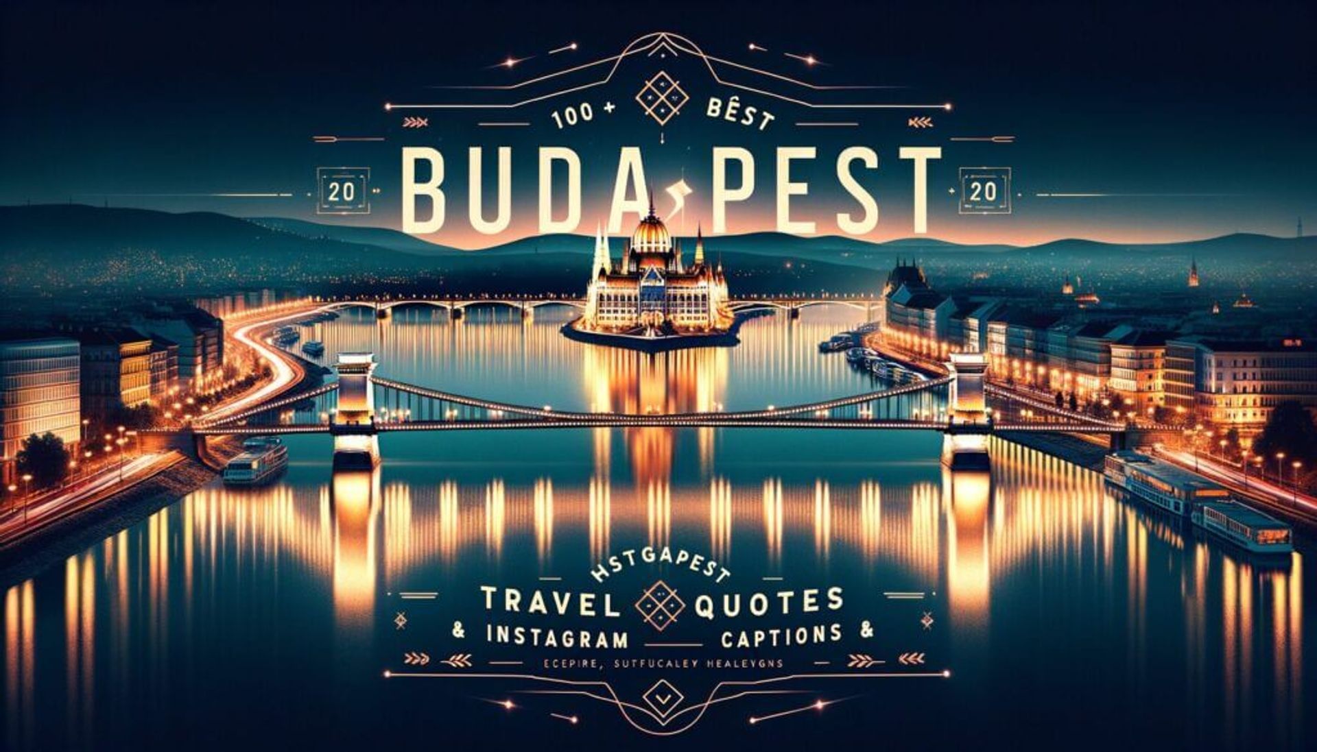 100+ Budapest Travel Quotes and Instagram Captions (Updated 2026)