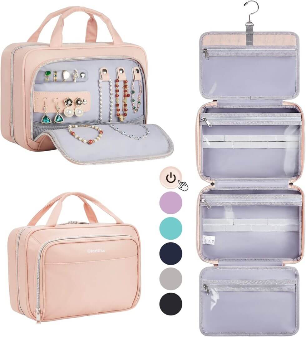 Hanging Travel Toiletry Bags 8