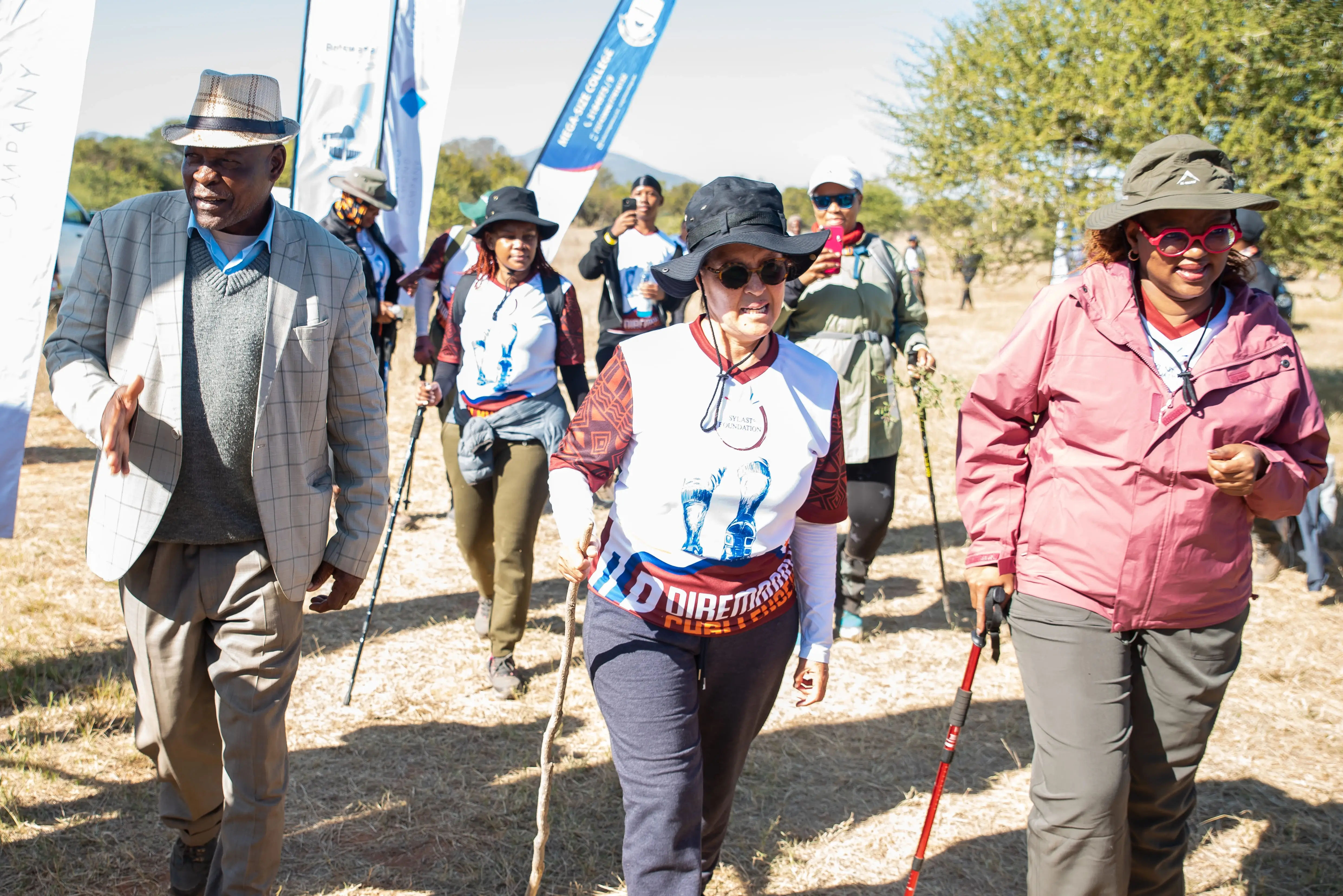 Up Diremogolo Challenge participants
