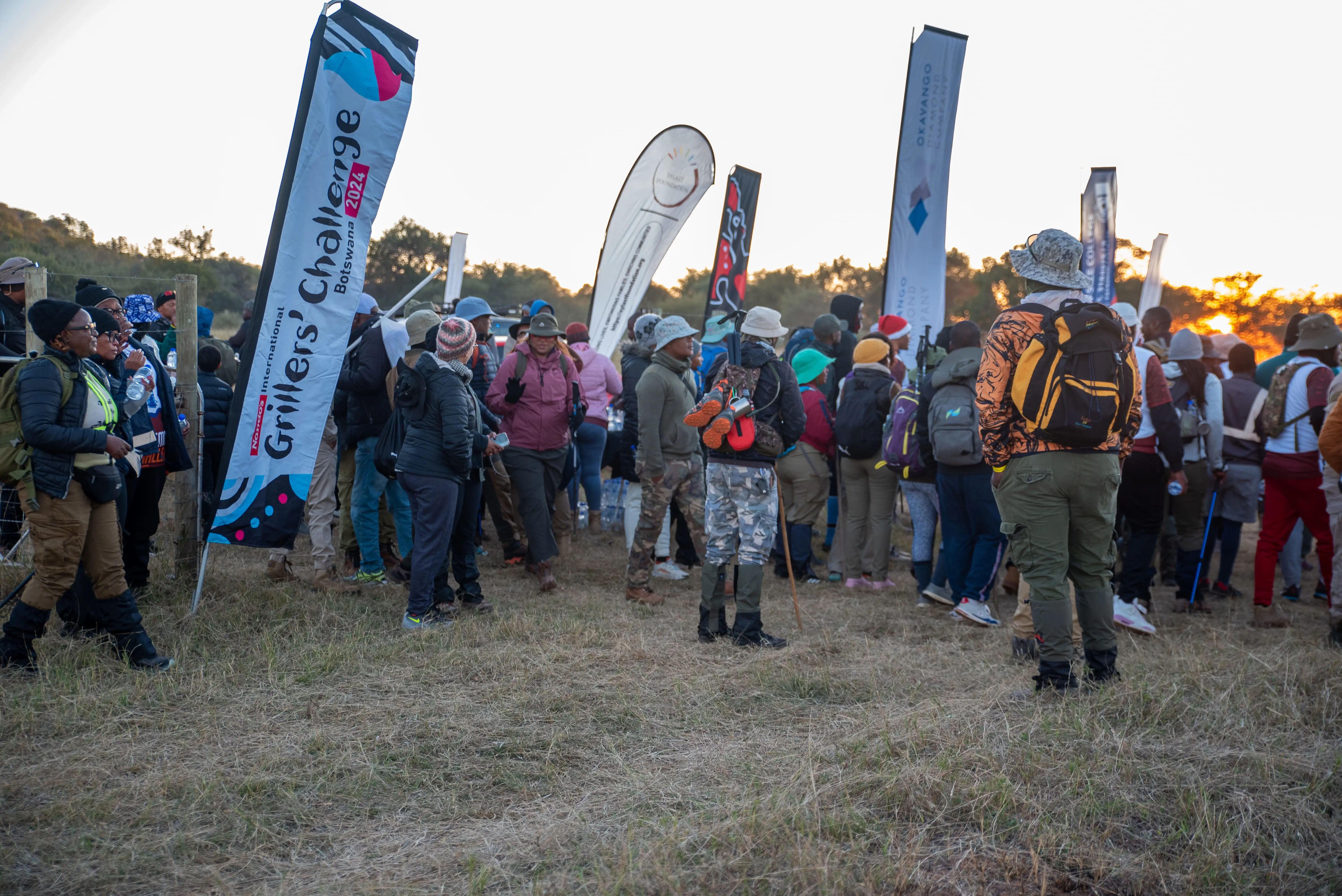 Up Diremogolo Challenge participants