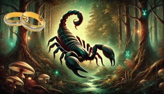 akrep burcu sembol sembolü yüzüklü ilginç astroloji sade yatta