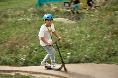 Plant Shorts Kick scooter Wheel People in nature Sports equipment