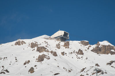 Skiing in Arosa, Swiss Apls, Switzerland