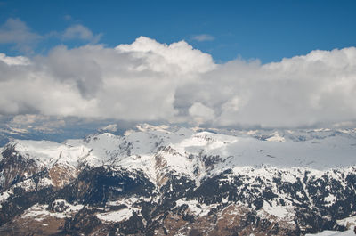 Skiing in Arosa, Swiss Apls, Switzerland